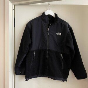 North Face Denali Jacket [Black, XS adult/ Youth Large]